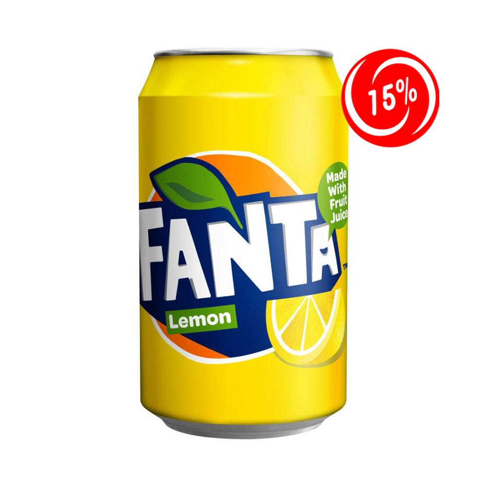 (EXPIRATION: 01/11/2024) Fanta - Lemon - 24/330ml