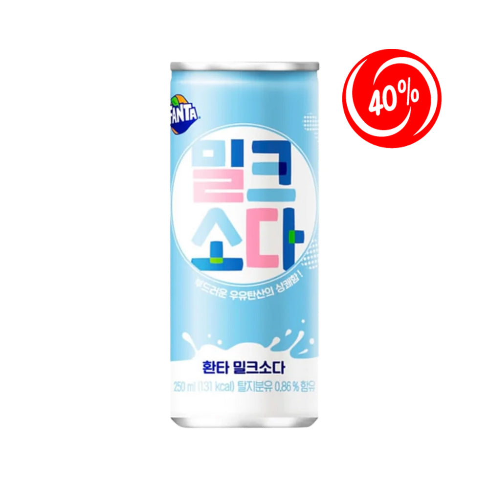 (EXPIRATION: 02/08/2024) Fanta - Milk Soda - 30/250ml