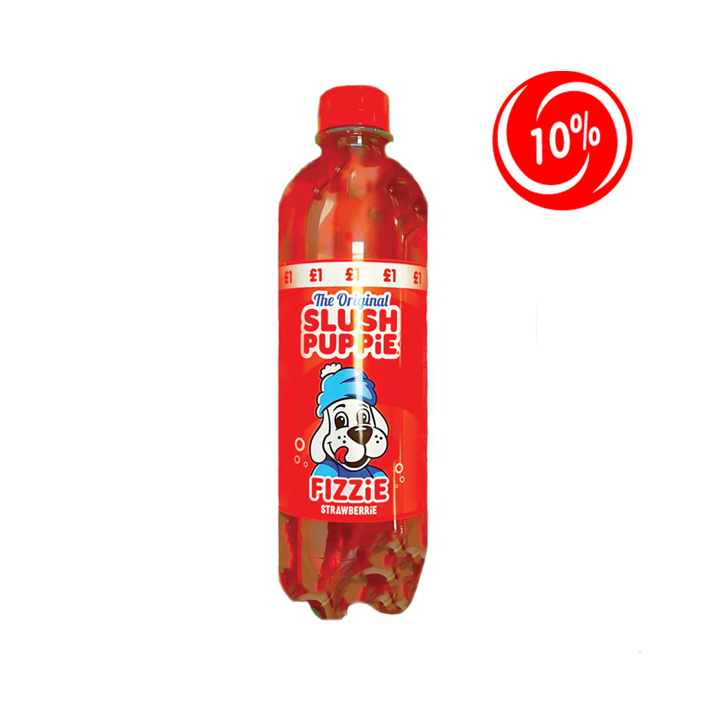 (EXPIRATION: 01/12/2024) Slush Puppie - Fizzie Strawberry - 12/500ml