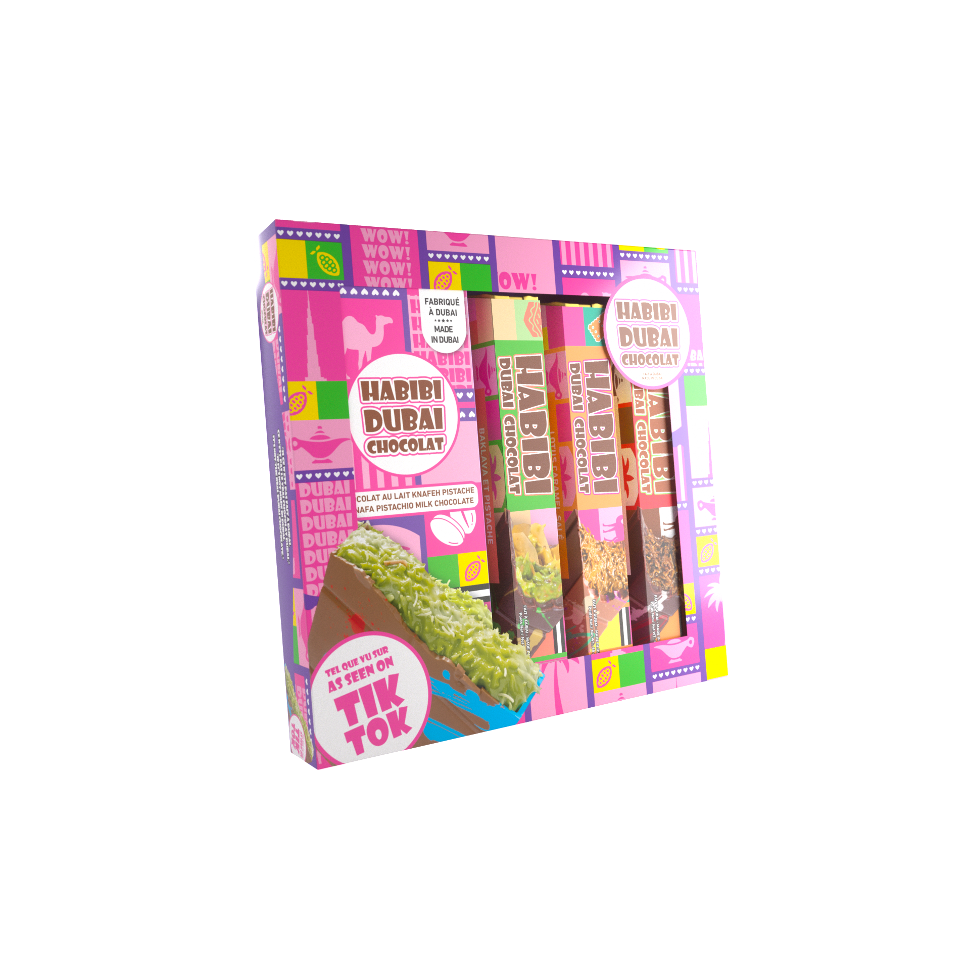 Habibi Dubai Chocolat - Gift Set - 8/440G