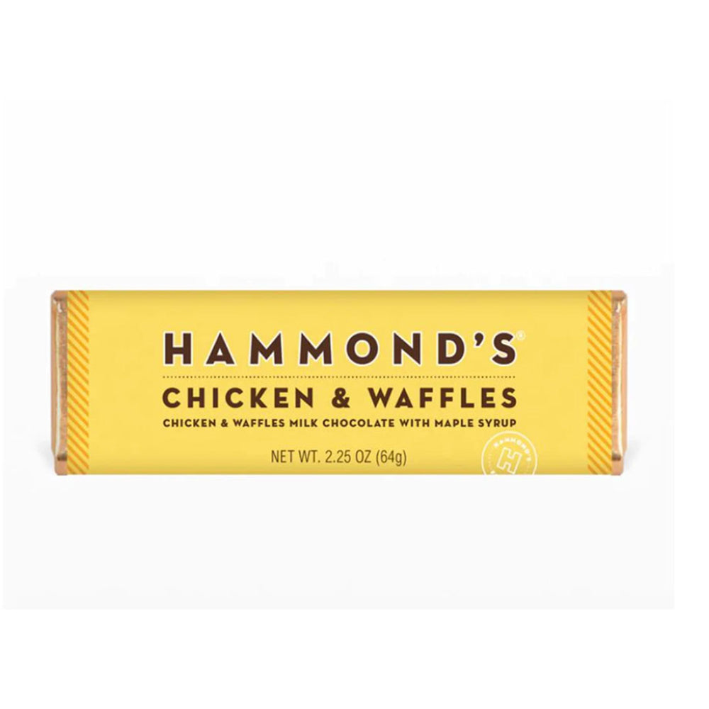 Hammond's - Chicken & Waffles Chocolate Bar - 12/64g