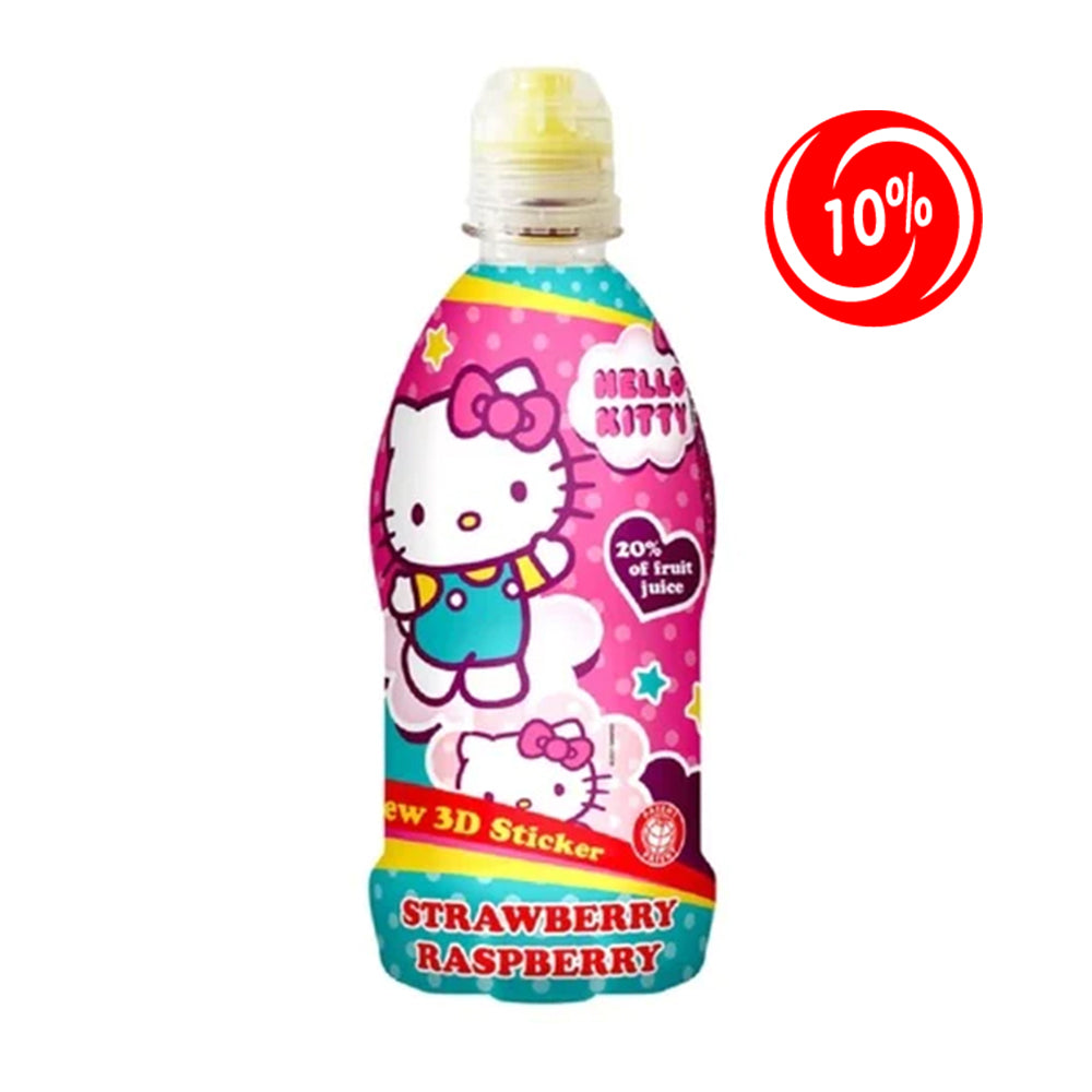 (EXPIRATION: 07/12/2024) Hello Kitty - Strawberry Raspberry - 12/350ml