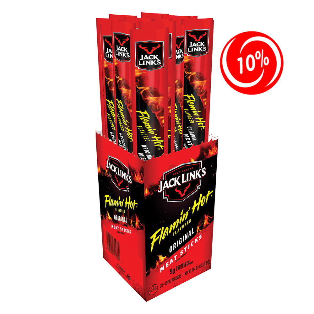 (EXPIRATION: 15/01/2025) Jack Links - Flamin Hot - 20/26g