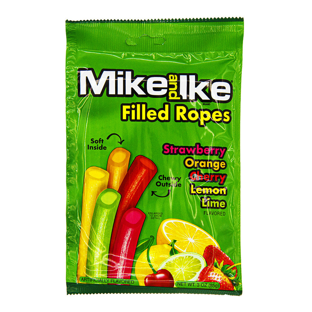 Mike & Ike - Filled Ropes - 12/85g