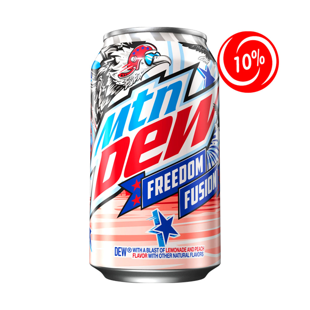 (EXPIRATION: 09/12/2024) Mountain Dew - Freedom Fusion - 12/355ml