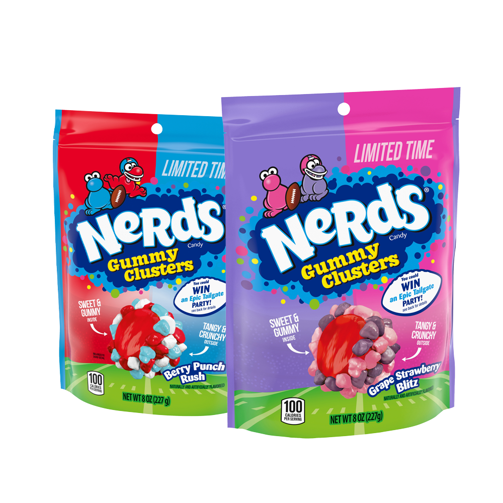 Nerds - Gummy Cluster Football Edition - 20/227g