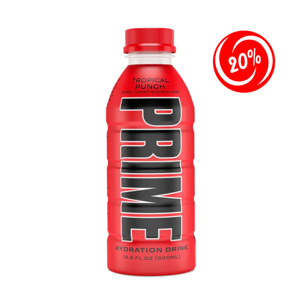 (EXPIRATION: 16/07/2024) Prime - Hydration Tropical Punch - 12/500ml