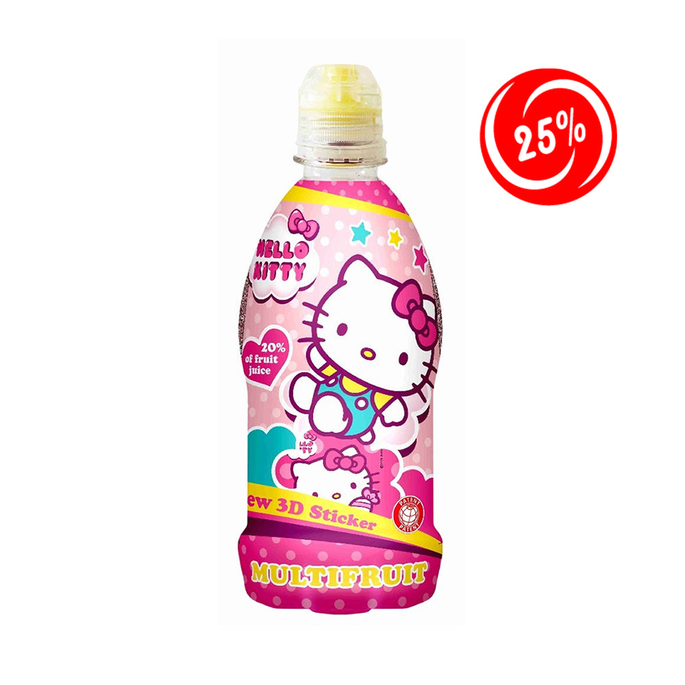 (EXPIRATION: 16/01/2025) Hello Kitty - Multifruit Juice - 12/350ml