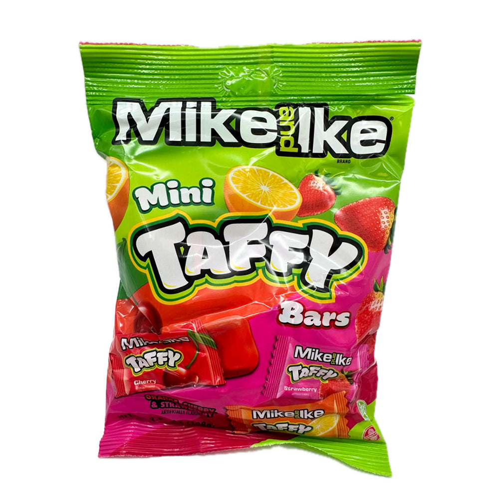 Mike & Ike - Mini Taffy Bars - 12/108g