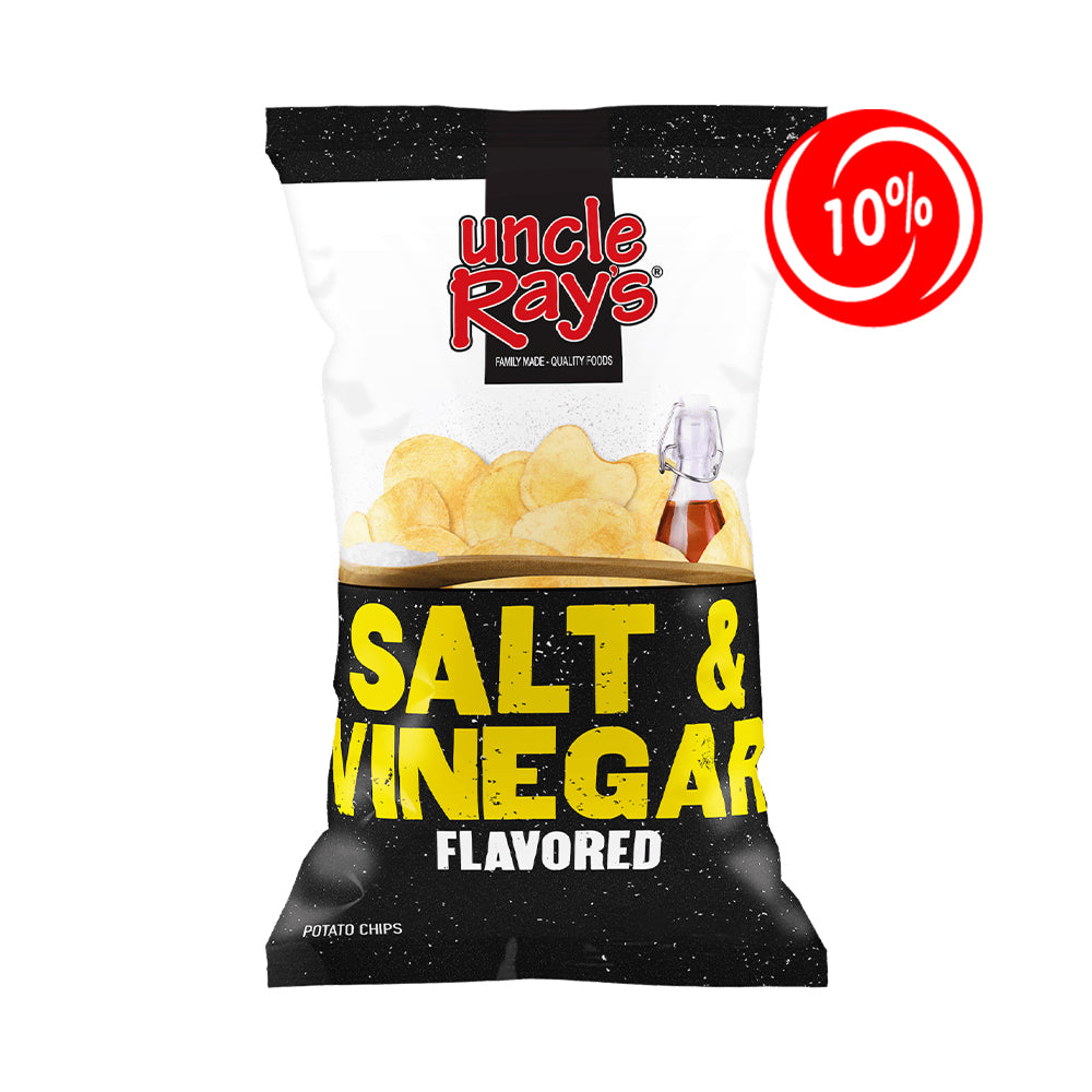 (EXPIRATION: 28/02/2025) Uncle Ray's - Salt & Vinegar - 12/85g