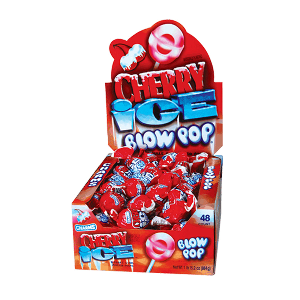 Charms - Blow Pop Cherry Ice - 48/18g