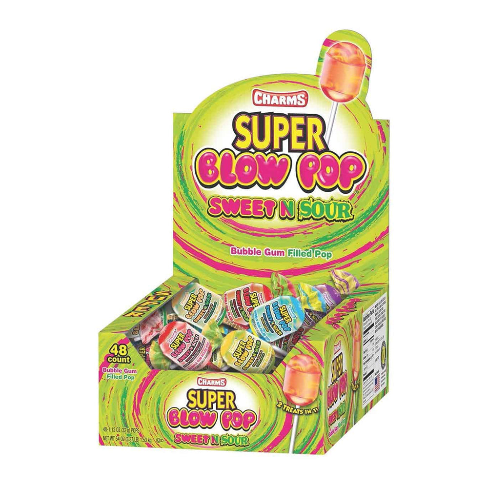 Charms - Blow Pop Sweet & Sour - 48/18g