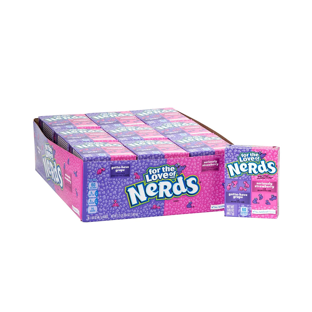 Nerds - For The Love Of Grape & Strawberry - 36/46.7g