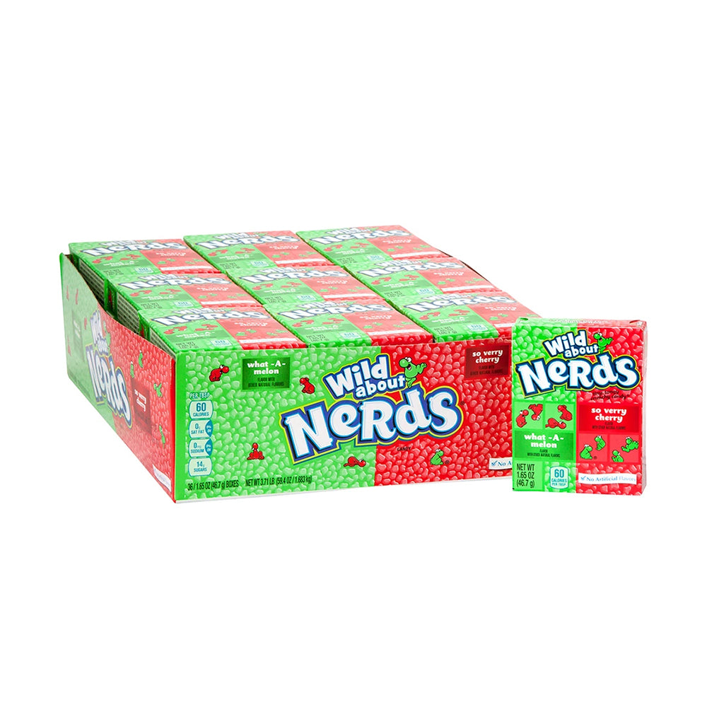 Nerds - Wild About Watermelon & Cherry - 36/46.7g