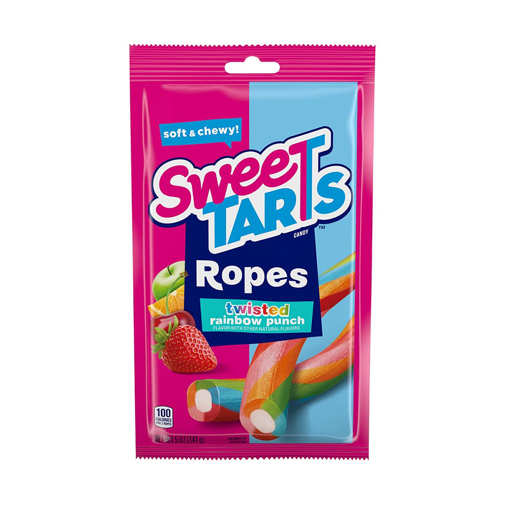 Sweetarts - Ropes Twisted Rainbow Punch - 12/141g
