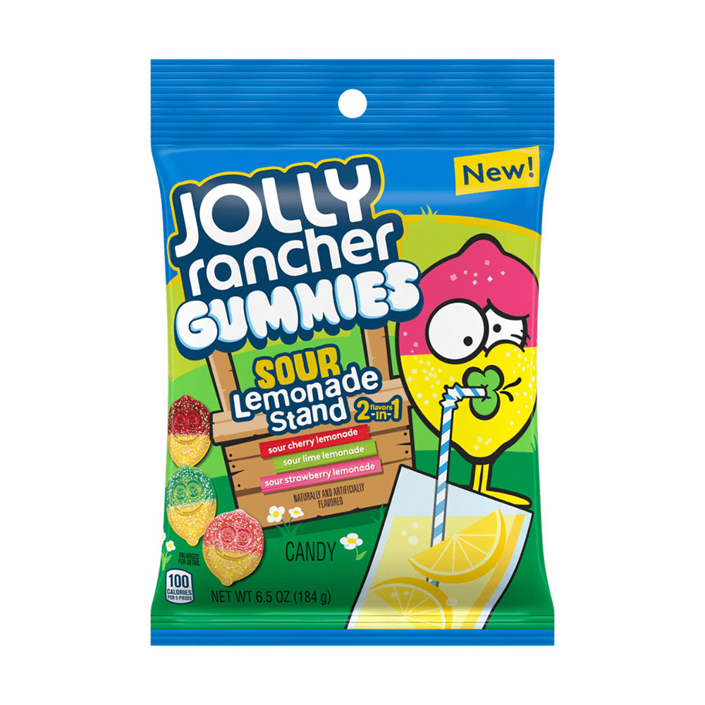 Jolly Rancher - Gummies Sour Lemonade - 12/184g