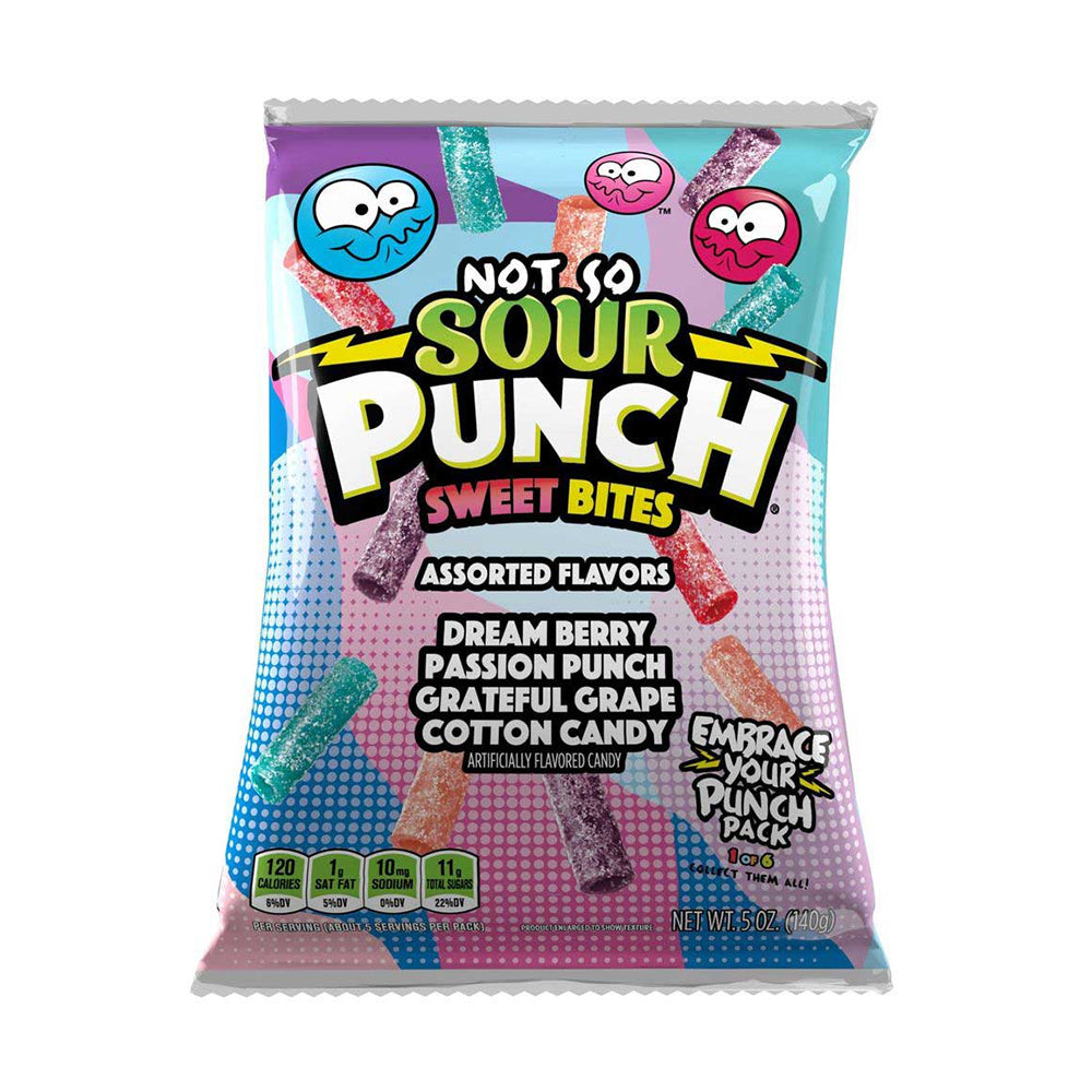 Sour Punch - Sweet Bites No So Sour - 12/140g