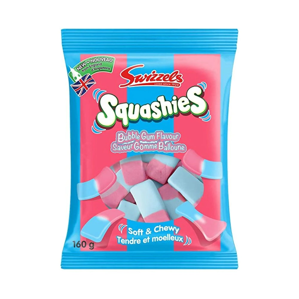 Swizzels - Squashies Bubble Gum - 10/160g
