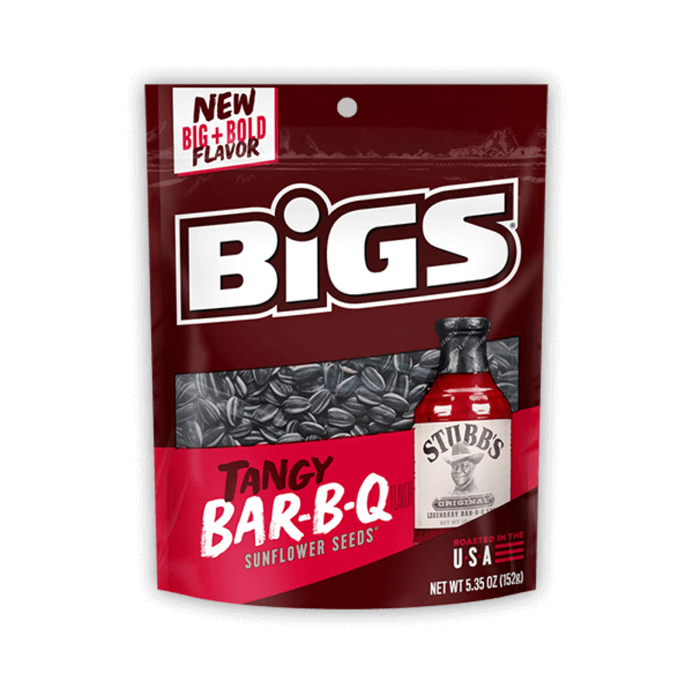 Bigs - Tangy BBQ Sunflower Seeds - 12/152g