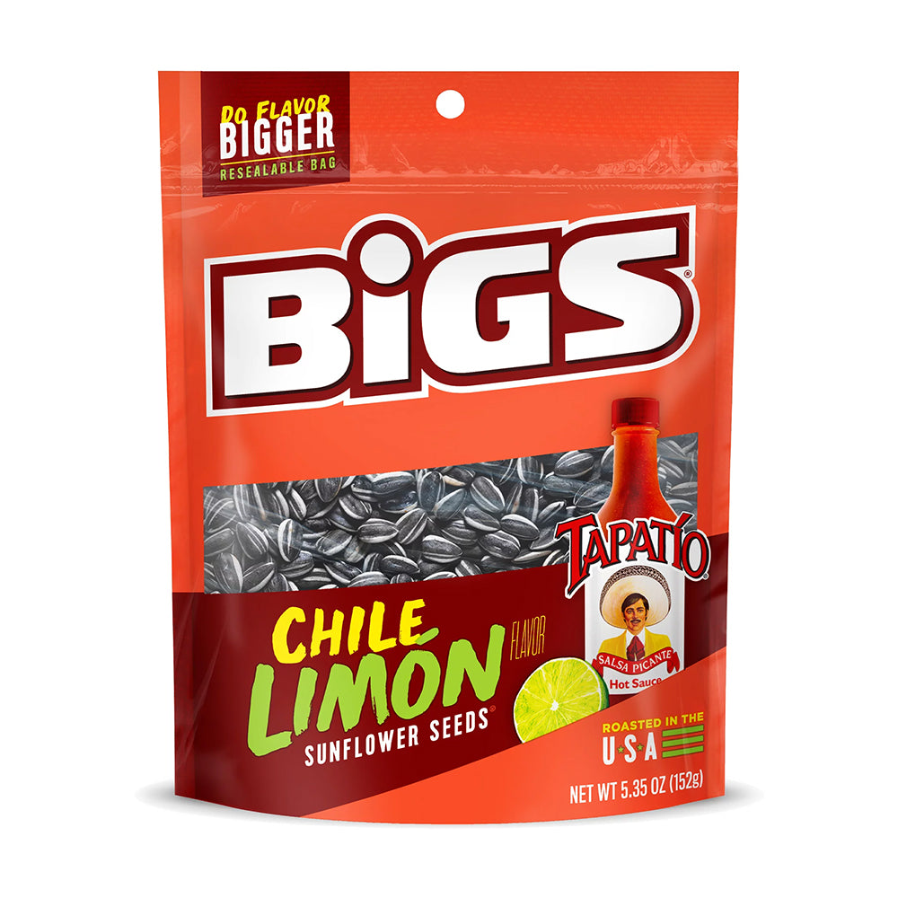 Bigs - Chile Limon Sunflower Seeds - 12/152g