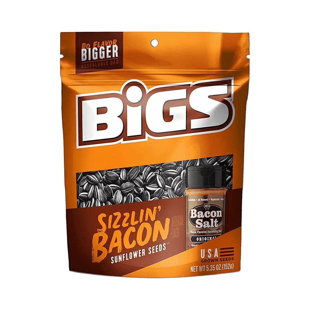 Bigs - Sizzling Bacon Sunflower Seeds - 12/152g