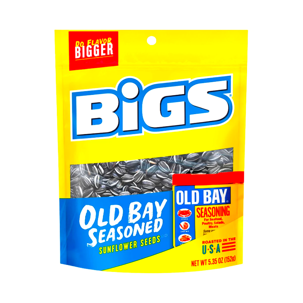 Bigs - Old Bay Seasoned Sunflower Seeds - 12/152g