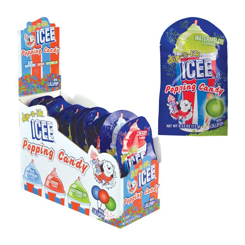 Kokos Icee Dip N Lik Popping Candy 1815g 5661