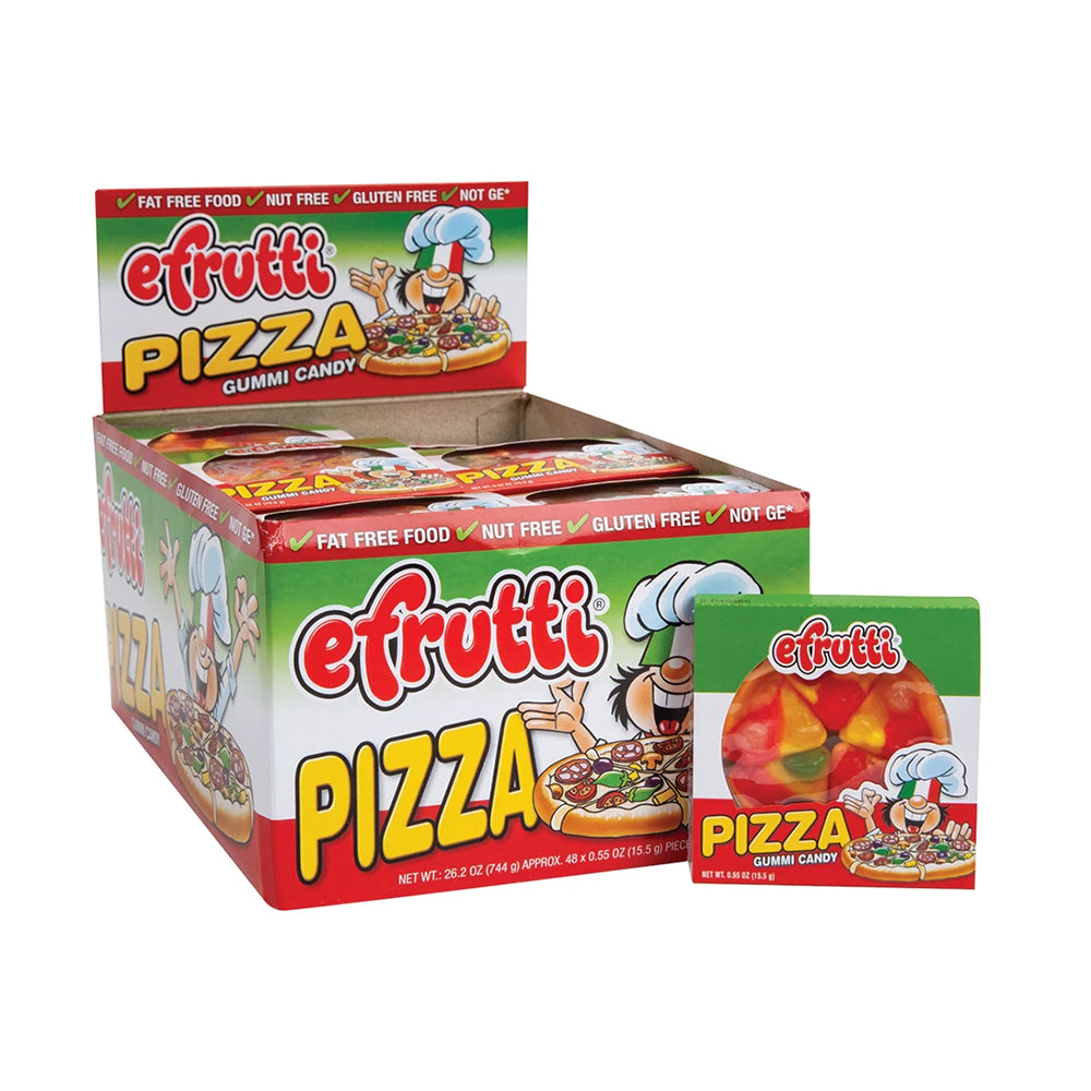 eFrutti - Gummi Pizza - 48/15.5g