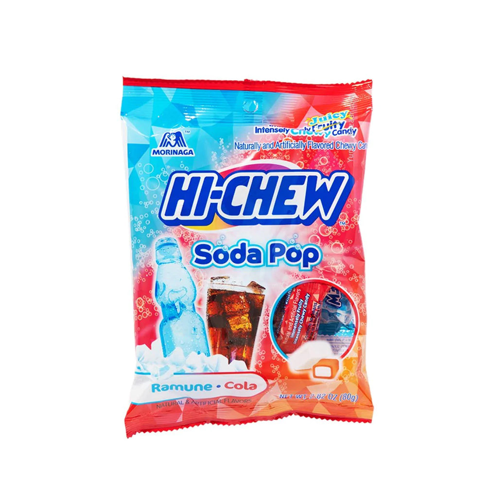 Hi-Chew - Soda Pop Ramune & Cola - 6/80g